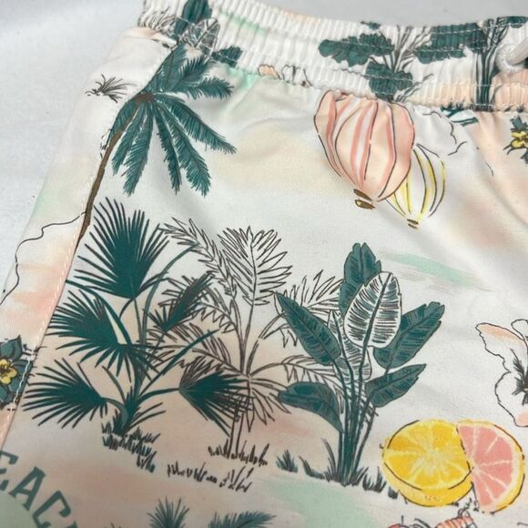 Janie and Jack 100049214 Tropical Island Recycled Tropical Island Swim Trunk NWT - Picture 10 of 11